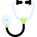 Icono de un estetoscopio - Cuidado de la Salud con Vital Plus Senior